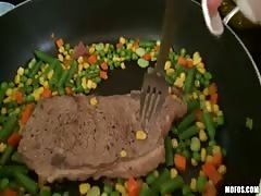 Let's make something more interesing thana salad. Let's fuck hard!