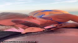 OnlyFans - Natalia Queen - Sucking And Fucking BBC On The Beach