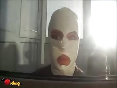 Busty babe is blowing my dick and fucking in the asshole