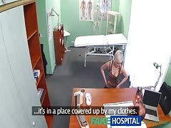 FakeHospital Blonde tattoo babe fucked hard by her doctor