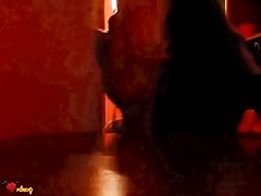 Spicy as fuck Russian brunette is sucking like a goddess