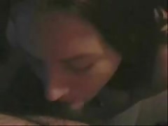 Doe Eyed Slut sucks Cock