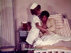 Varmint Nurse Sucks Cock (1960s Vintage)
