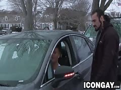 Super cute dude Brandon Wilde gets gangbanged by horny hunks